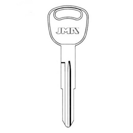 Jma JMA:KK4 / X267 Hyundai / Kia Metal Key JMA-KI-4D